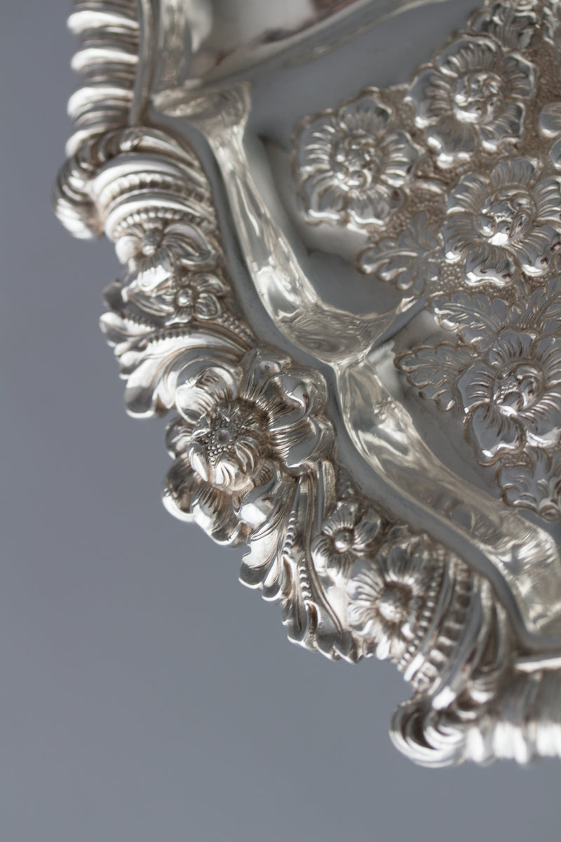 A Fine George IV Silver Fruit Basket Sheffield 1820